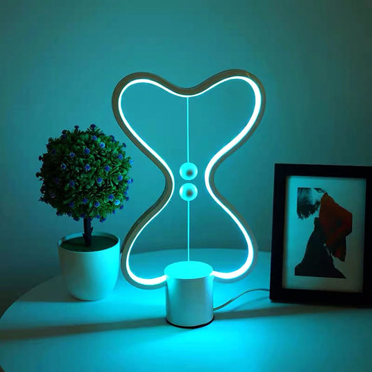 Unique Multi coloured magnetic lamp